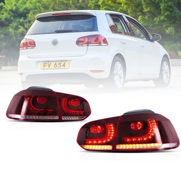LED Tail Lights for VW GOLF 6 MK6 2010 - 2013 - Image 15