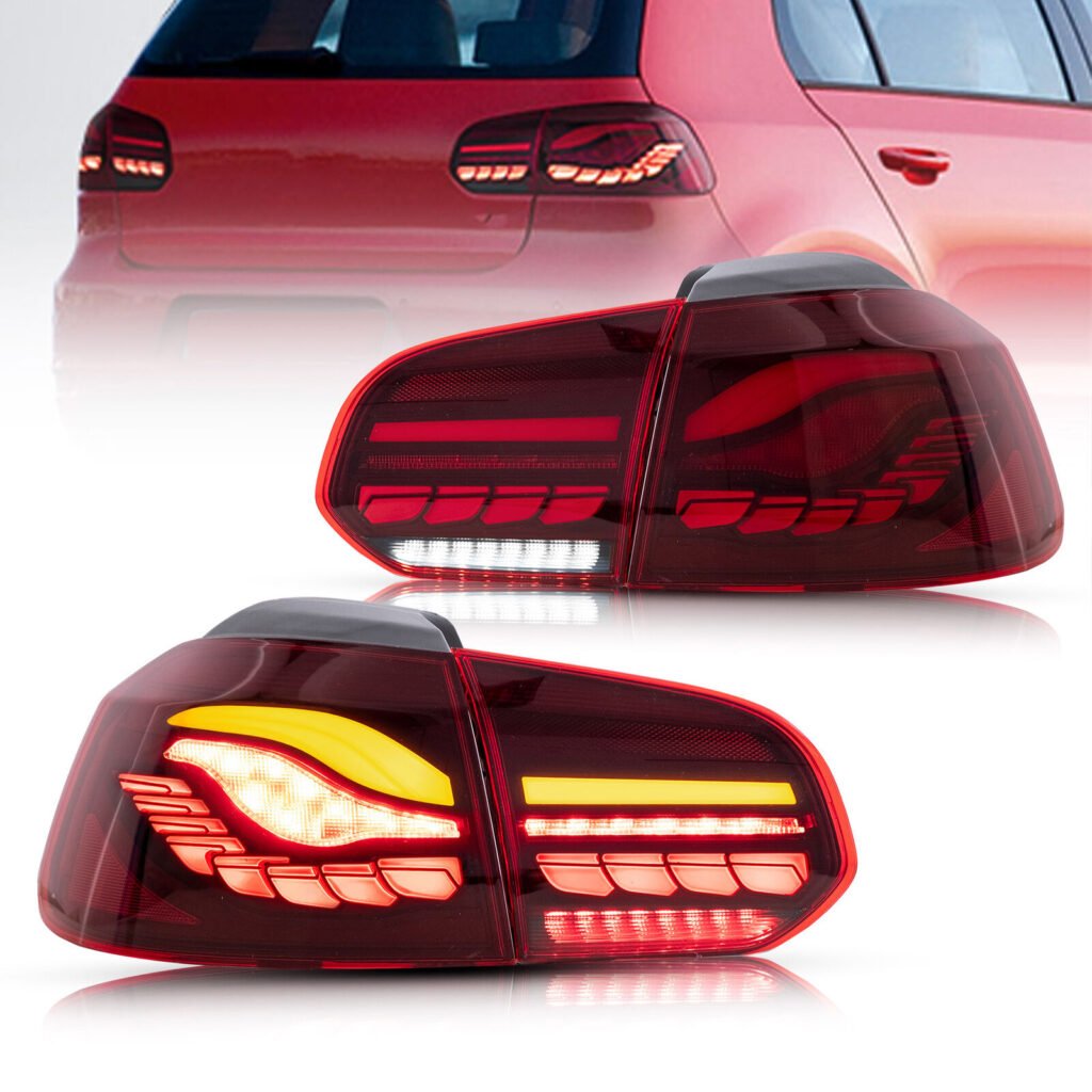 OLED Tail Lights For 2010 - 2014 Volkswagen Golf 6 MK6 VW | VLAND Australia