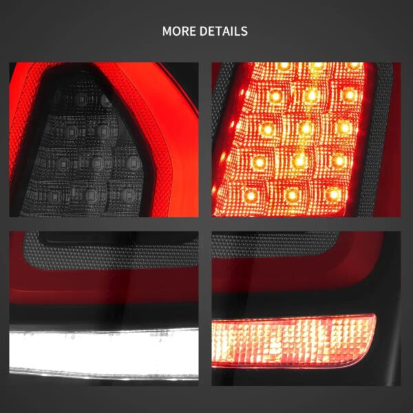 Tail Lights Red For 2011-2014 Chrysler 300 W/Startup Animation - Image 20