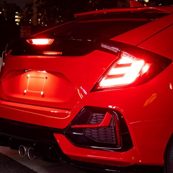 Tail lights for Honda Civic 10Th Gen Hatchback Type R FK7 FK8 2016-2021 Tail Lamp With Sequential Signal, DRL Start UP Animation - Image 5