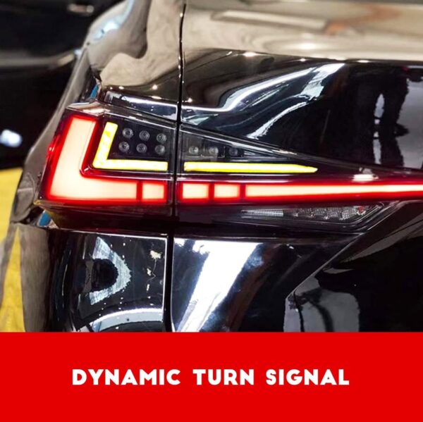 Tail Lights For Lexus IS250 300h 350 F 2014-2020 Start UP Animation - Image 15