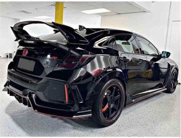 Tail lights for Honda Civic 10Th Gen Hatchback Type R FK7 FK8 2016-2021 Tail Lamp With Sequential Signal, DRL Start UP Animation - Image 12