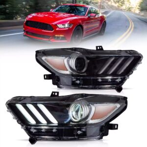 Ford Mustang Headlights 2015-2017