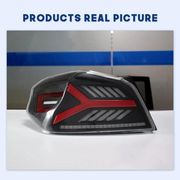 Clear Tail Lights For Subaru WRX 2014 - 2021 - Image 8