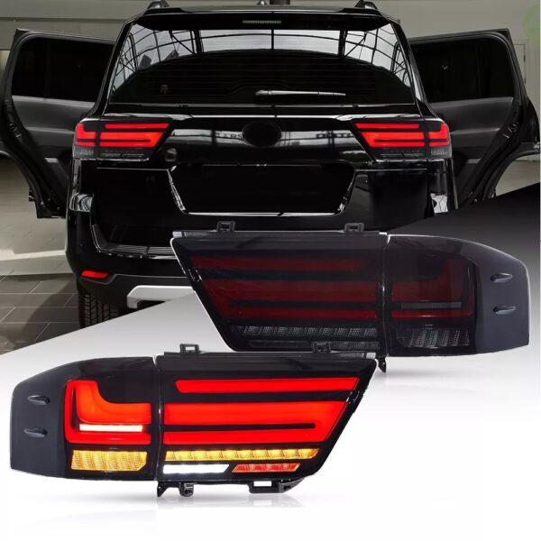 Toyota Land Cruiser LC300 Smoked Tail Lights 2021 - 2025