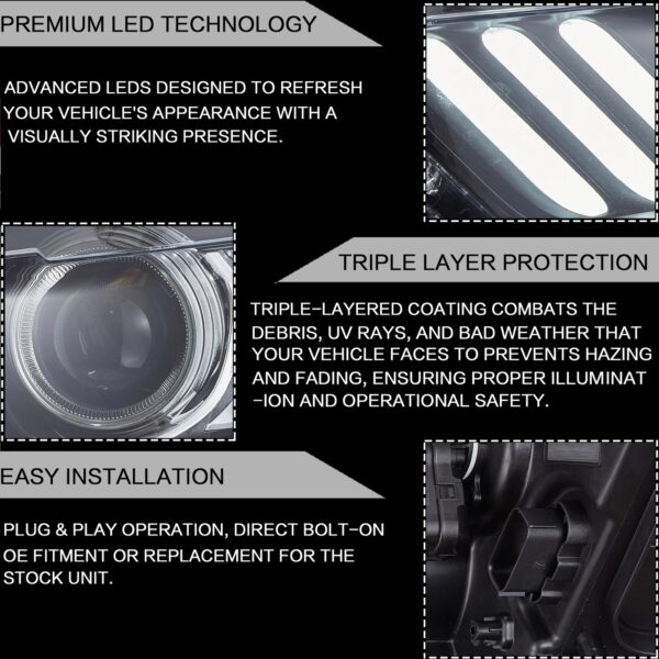 Ford Mustang Headlights 2015-2017 - Image 9