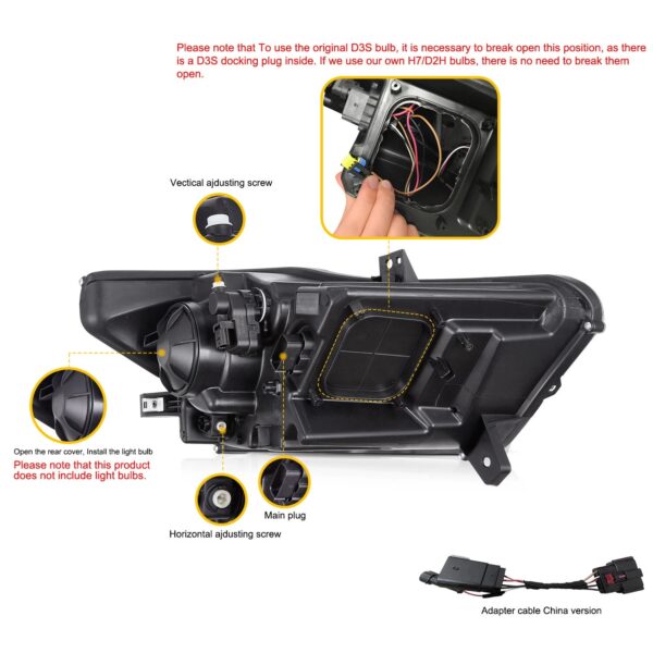 Ford Mustang Headlights 2015-2017 - Image 3