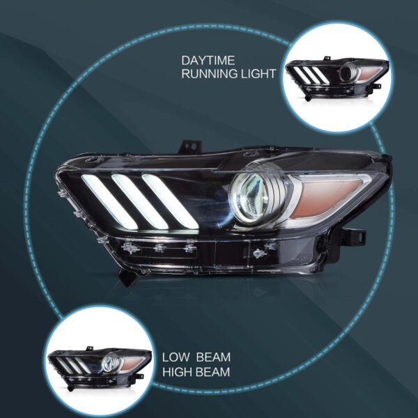 Ford Mustang Headlights 2015-2017 - Image 14