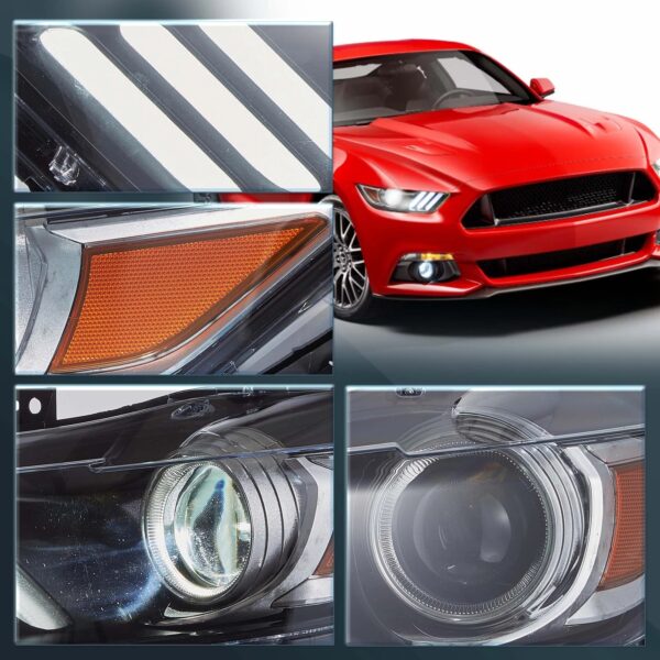 Ford Mustang Headlights 2015-2017 - Image 2