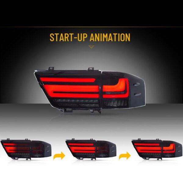 Toyota Land Cruiser LC300 Smoked Tail Lights 2021 - 2025 - Image 15
