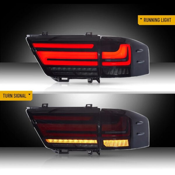 Toyota Land Cruiser LC300 Smoked Tail Lights 2021 - 2025 - Image 13