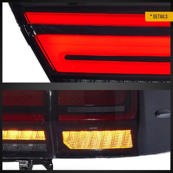 Toyota Land Cruiser LC300 Smoked Tail Lights 2021 - 2025 - Image 10