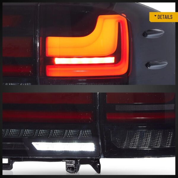 Toyota Land Cruiser LC300 Smoked Tail Lights 2021 - 2025 - Image 9