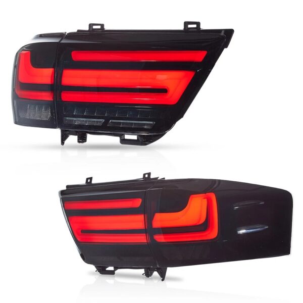 Toyota Land Cruiser LC300 Smoked Tail Lights 2021 - 2025 - Image 2