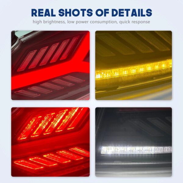 Clear Tail Lights For Subaru WRX 2014 - 2021 - Image 5