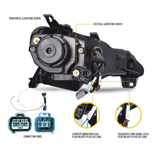 VLAND 3Projector Headlights For 2012-20 Toyota 86 Subaru BRZ W/RGB DRL - Image 19