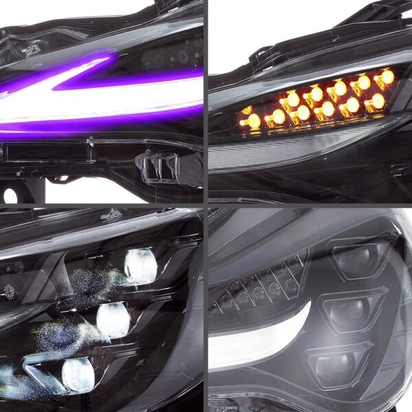 VLAND 3Projector Headlights For 2012-20 Toyota 86 Subaru BRZ W/RGB DRL - Image 8