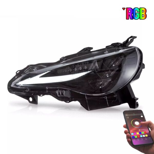 VLAND 3Projector Headlights For 2012-20 Toyota 86 Subaru BRZ W/RGB DRL - Image 7
