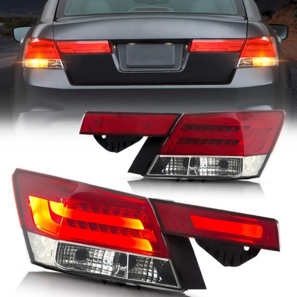 VLAND 08-12 Honda Accord Sedan 8th Gen Tail Lights - Image 2