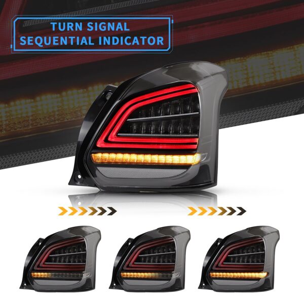 VLAND Tail Lights for 17-22 Suzuki Swift Sport 3th Gen - Image 3