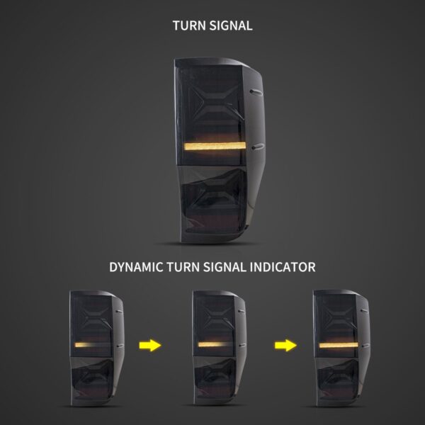 VLAND Tail Lights LED For Ford Ranger PX MKII Base XL 2012-2018 With Sequential - Image 12
