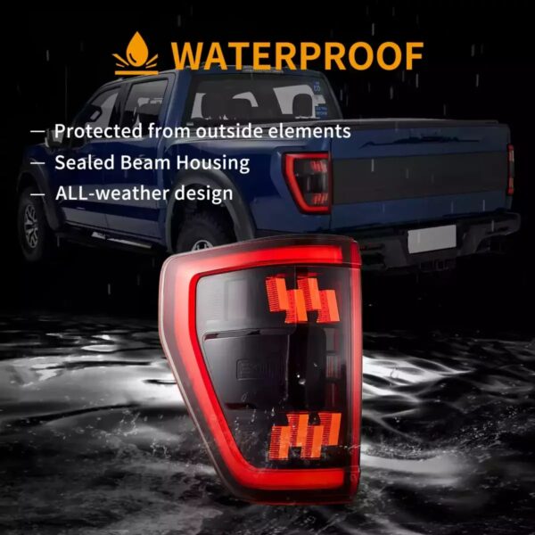 VLAND Tail Lights for 21-24 Ford F150 - Image 2