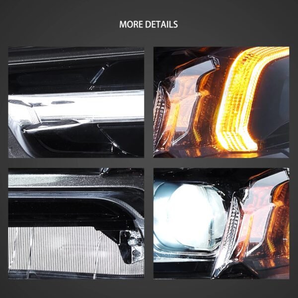 VLAND Headlights 21-24 Toyota Hilux Bi-LED - Image 5