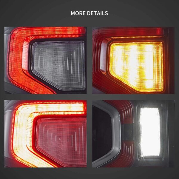 VLAND 22-25 Ford Ranger LED Tail Lights With Start-up Animation - Image 16