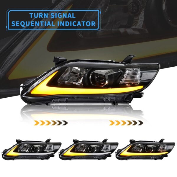VLAND LED Projector Headlights For 2010-2011 TOYOTA CAMRY - Image 5