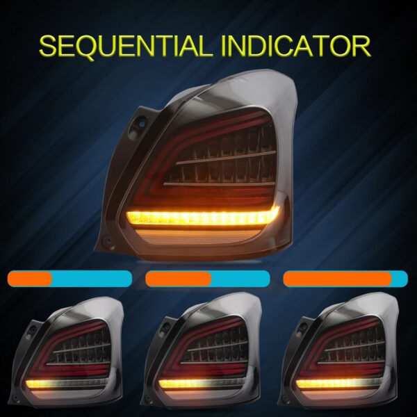 VLAND Tail Lights for 17-22 Suzuki Swift Sport 3th Gen - Image 10