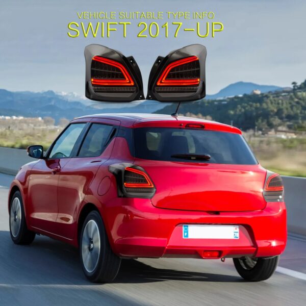 VLAND Tail Lights for 17-22 Suzuki Swift Sport 3th Gen - Image 11