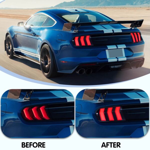 VLAND Tail Lights 2015-2023 Ford Mustang S550 Upgrade W/5 Modes LED Turn Signals - Image 12