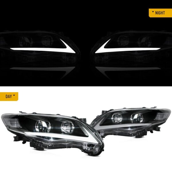 Vland 2011-2013 Toyota Corolla Headlights 10th Gen Facelift - Image 5