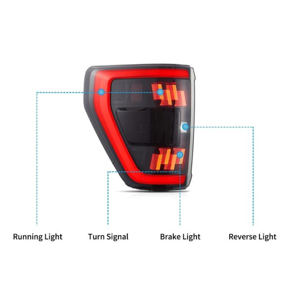 VLAND Tail Lights for 21-24 Ford F150 - Image 21