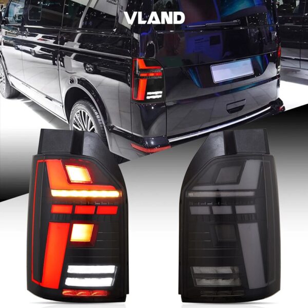 VLAND LED Tail Light For 2016-2019 VW Transporter Multivan Caravelle T6 - Image 14