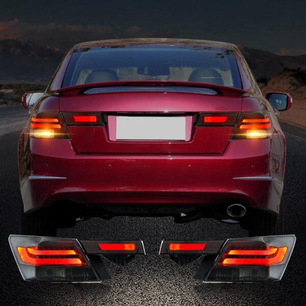 VLAND 08-12 Honda Accord Sedan 8th Gen Tail Lights - Image 9