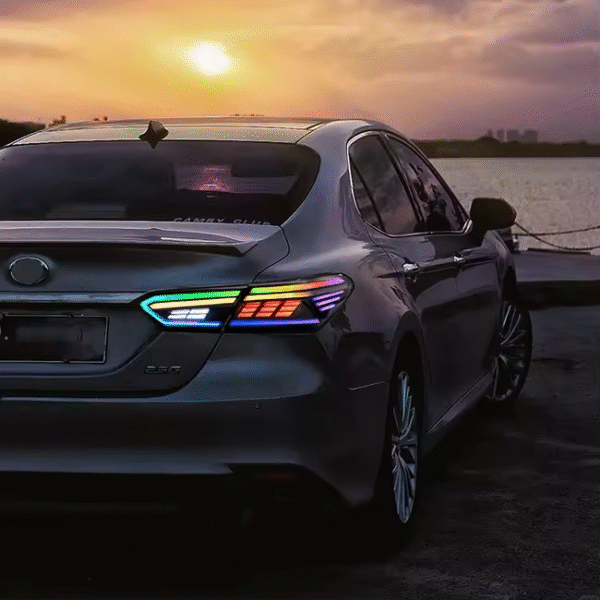 Taillights RGB Color Sequential for TOYOTA Camry 2016-2023 - Image 2