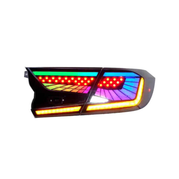 RGB Tail Light LED Taillight Turn Signal Lamp for Honda Accord 18-21 10th Gen (CV1/CV2/CV3) Pre-Facelift - Image 4