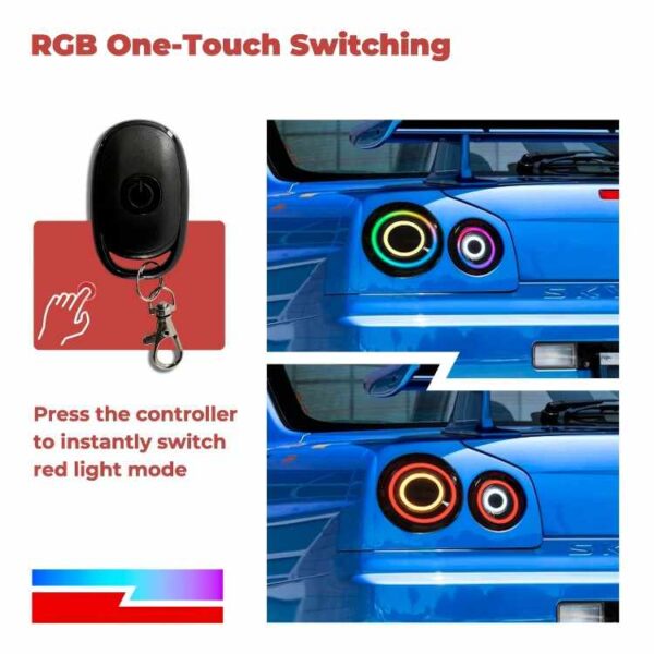 Taillight for 2009+ Nissan GTR R35 LED Plug Play Back - Image 2