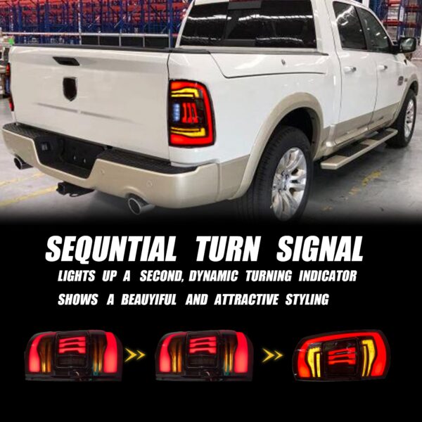 2009-2018 Stop Brake Lamp for Dodge RAM 1500 2500 LED Tail Light Car Accessories - Image 5