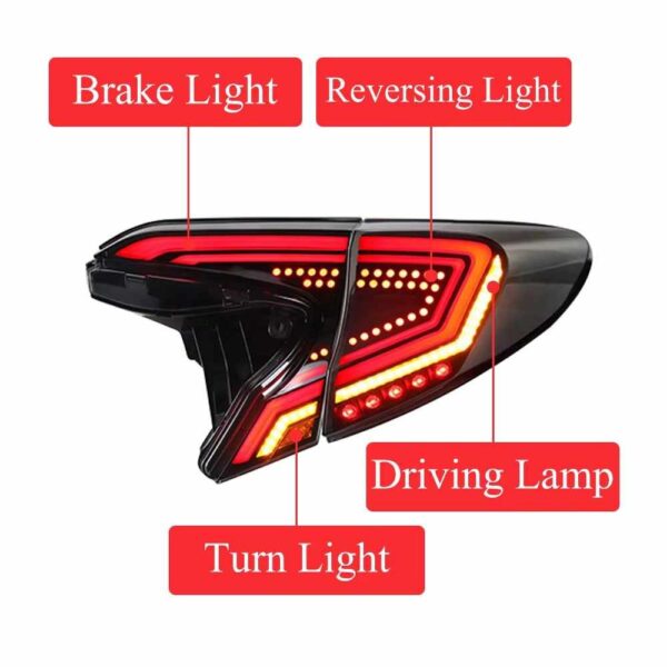 Tail Lights For TOYOTA CHR 2018 - 2020 - Image 4