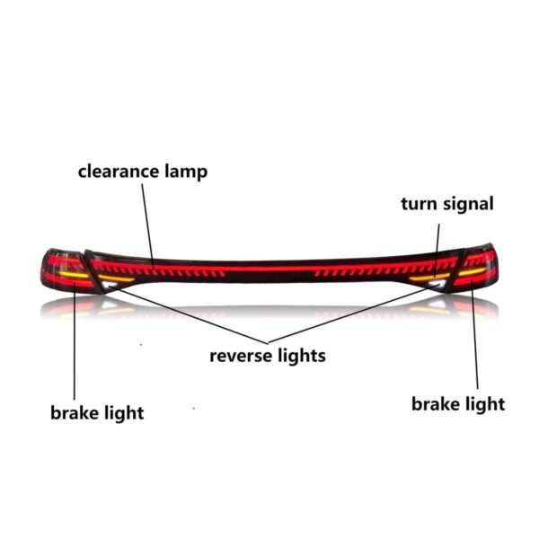 Tail Lights For Honda Accord 2023-2024 11th Gen - Image 6