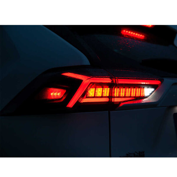 Smoked Taillights for Toyota Rav4 Rav 4 2018 - 2022 With Dynamic Animation - Image 3