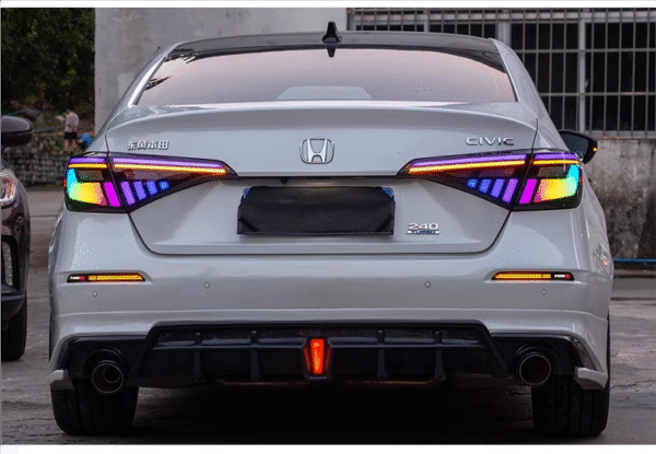 Tail Lights RGB LED For Honda Civic 2021-2024 Sedan 11th Gen - Image 2