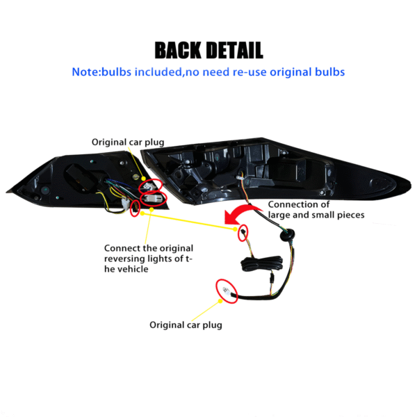 Taillights RGB Color Sequential for TOYOTA Camry 2016-2023 - Image 4