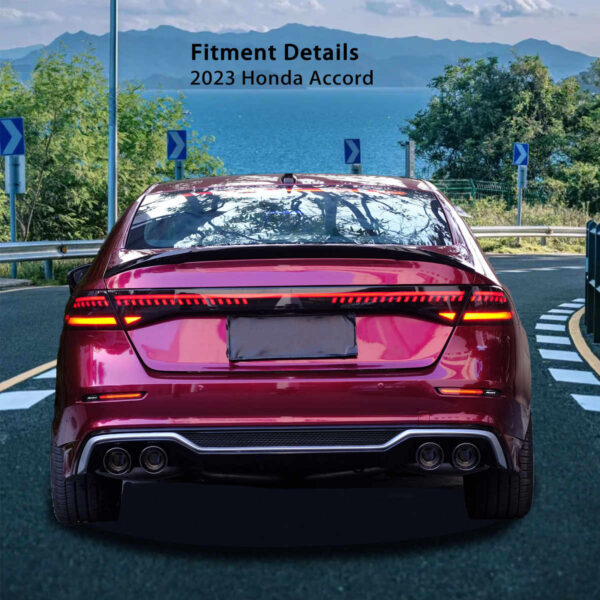 Tail Lights For Honda Accord 2023-2024 11th Gen - Image 4