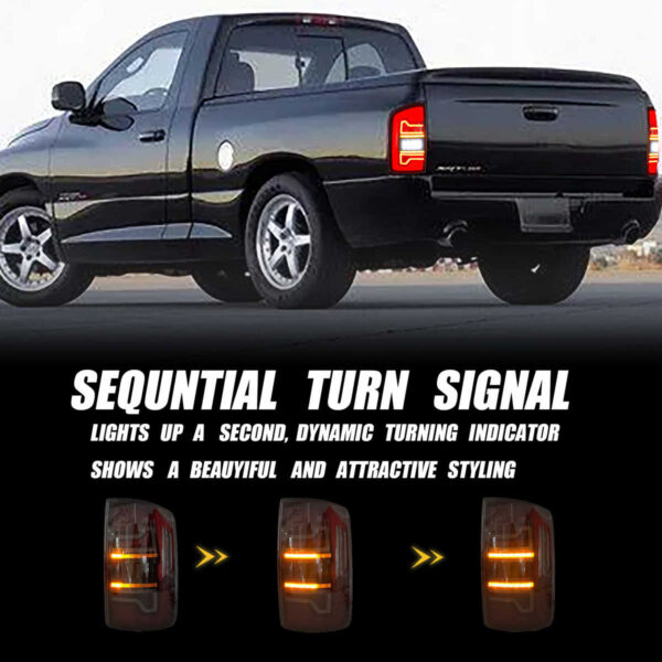 Tail lights for 2002-2006 Dodge RAM 1500/2500 - Image 4