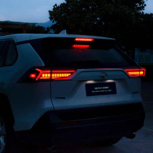 Smoked Taillights for Toyota Rav4 Rav 4 2018 - 2022 With Dynamic Animation - Image 6