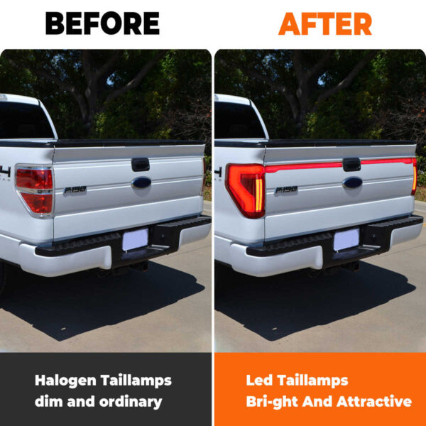 Tail lights Ford F150 F-150 2009-2014 - Image 6