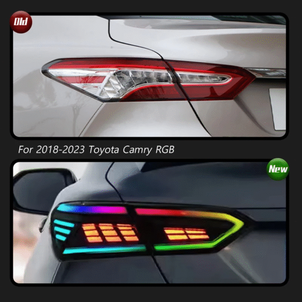 Taillights RGB Color Sequential for TOYOTA Camry 2016-2023 - Image 8